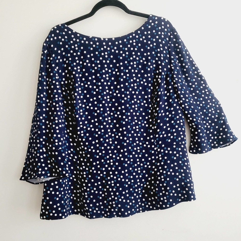 Boden polka dot top size 18